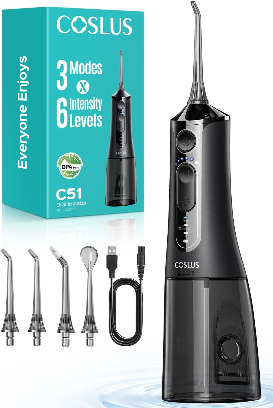 COSLUS C51 Hydropulseur portable